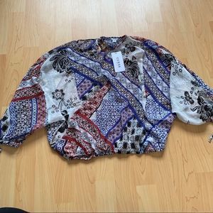 New Printed Guess Top